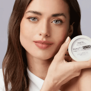 استفاده از پودر فیکس پاستل مدل Beauty Filter شماره 01