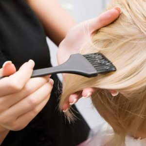 کاسه رنگ مو مدل Fashion به همراه برس رنگ مو مدل Hum