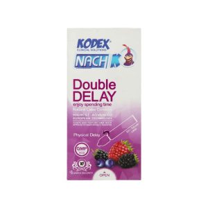 خرید کاندوم تاخیری ناچ کودکس مدل Double Delay بسته 10عددی