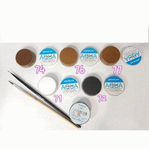 رنگ بندی سایه ابرو آکوا Aqua Eyebrow Shadow