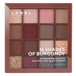 خرید پالت سایه چشم لامل مدل Shades of Burgundy شماره 16