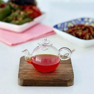 خرید قوری زعفران تمام پیرکس
